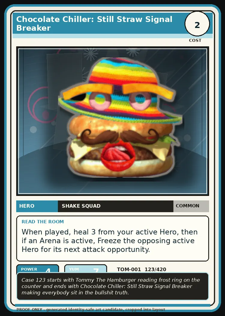 Chocolate Chiller card preview